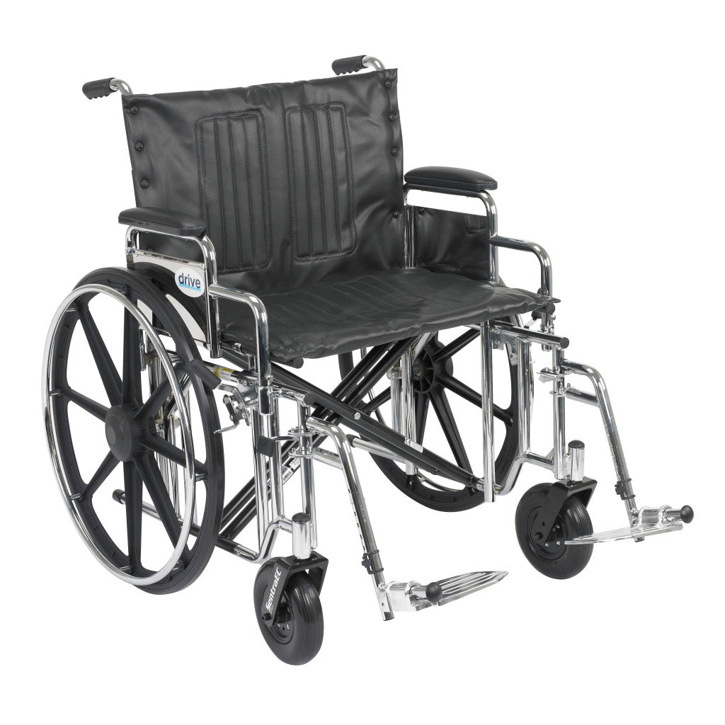 Bariatric Sentra Extra-heavy-duty Wheelchair - BeHope