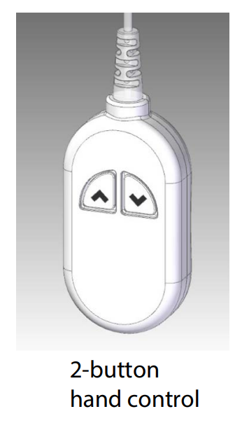 Hand Control for Monarch Fixed Ceiling