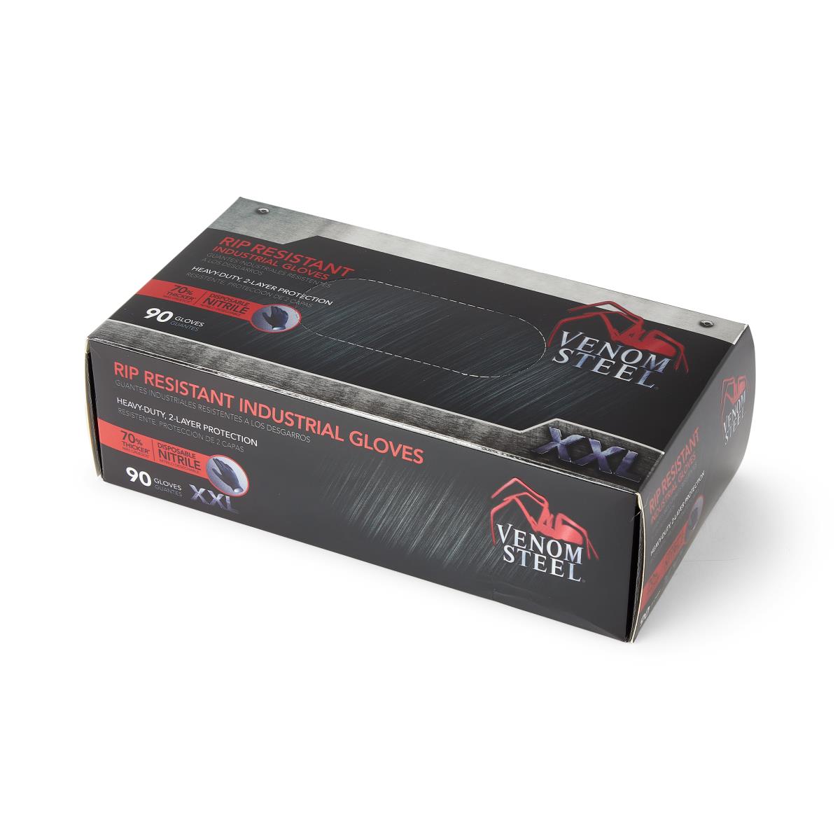 Venom Steel Disposable Two-Layer Nitrile Gloves