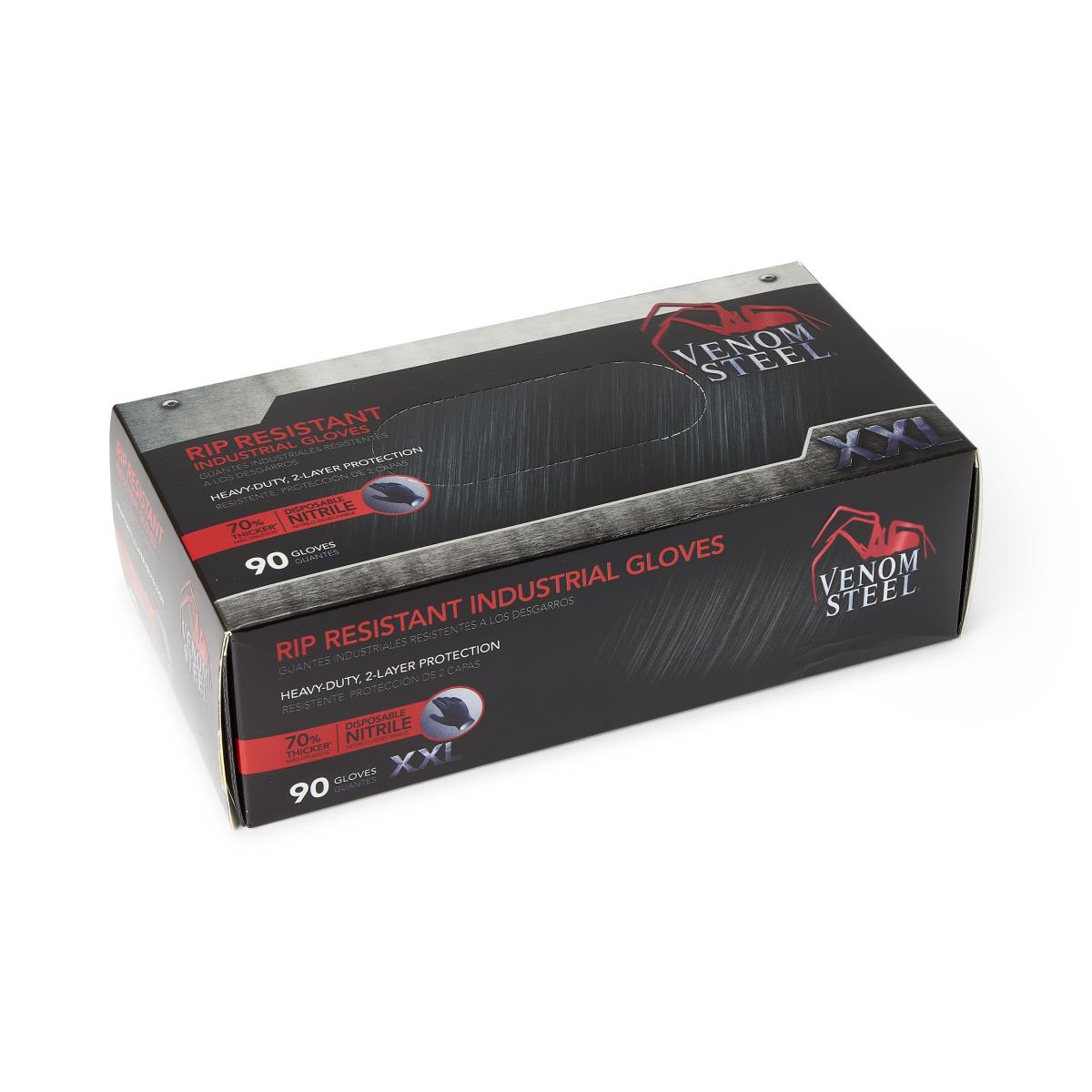 Venom Steel Disposable Two-Layer Nitrile Gloves