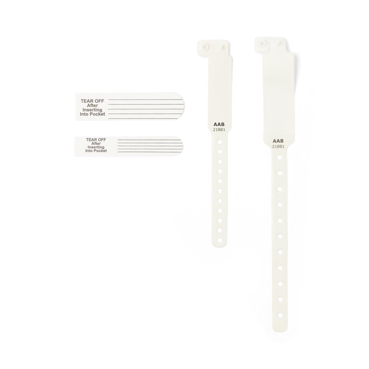 Medline Wristbands with Insert Tab