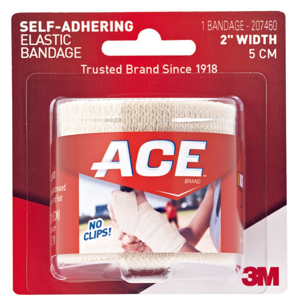 Elastic Bandage 3M™ ACE™ 3 Inch Width Self-Adherent Closure Tan NonSterile Standard Compression - BeHope
