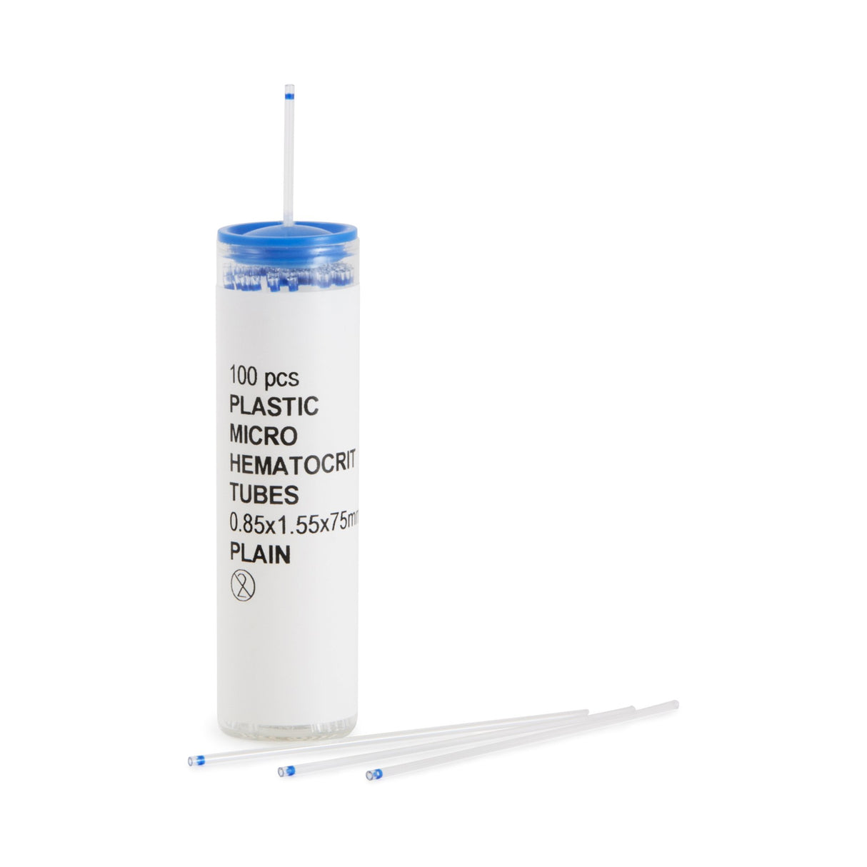 McKesson Capillary Blood Collection Tube Plain 40 µL Without Closure Plastic Tube - BeHope