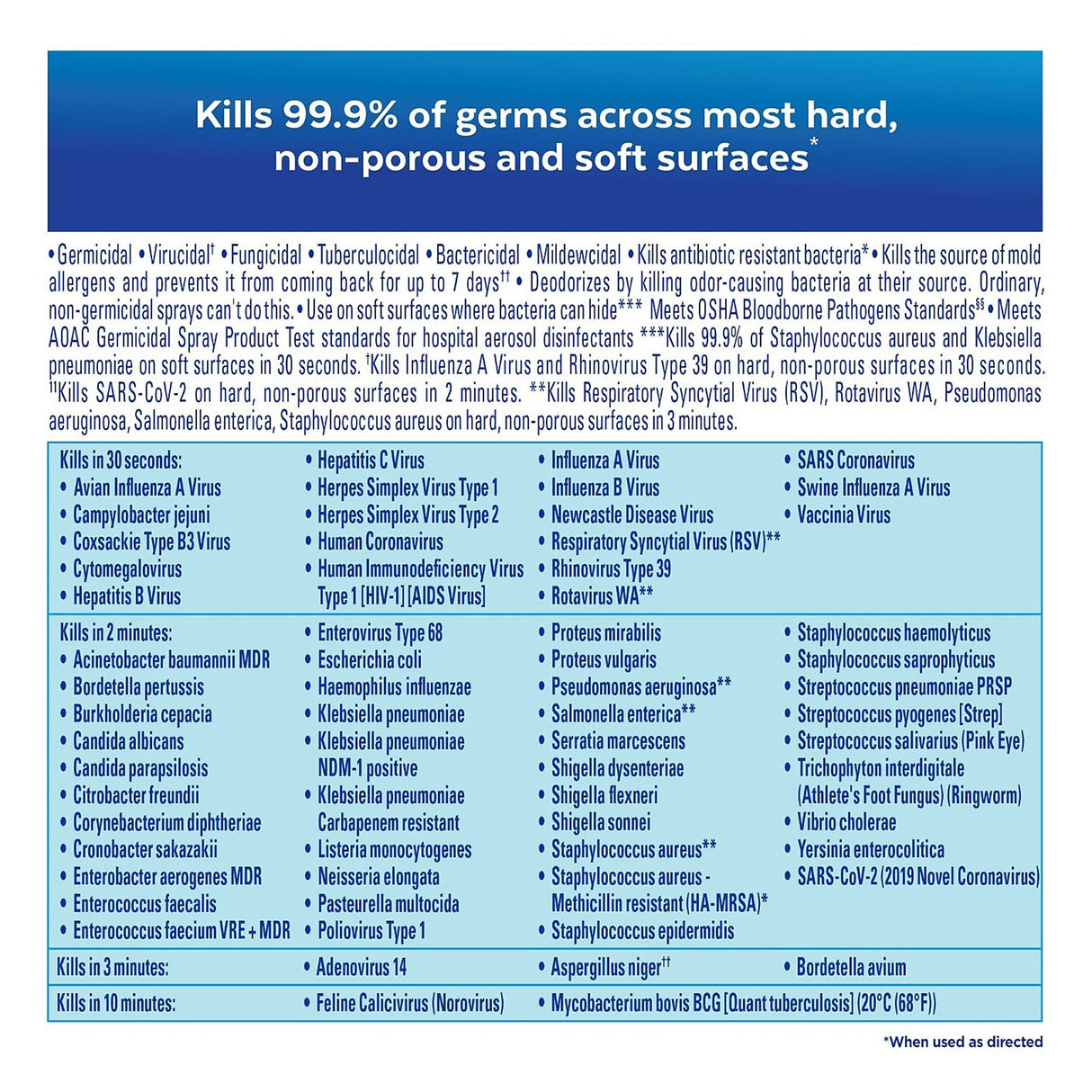 Surface Disinfectant Professional Lysol® Alcohol Based Aerosol Spray Liquid 19 oz. Can Crisp Linen Scent NonSterile - BeHope