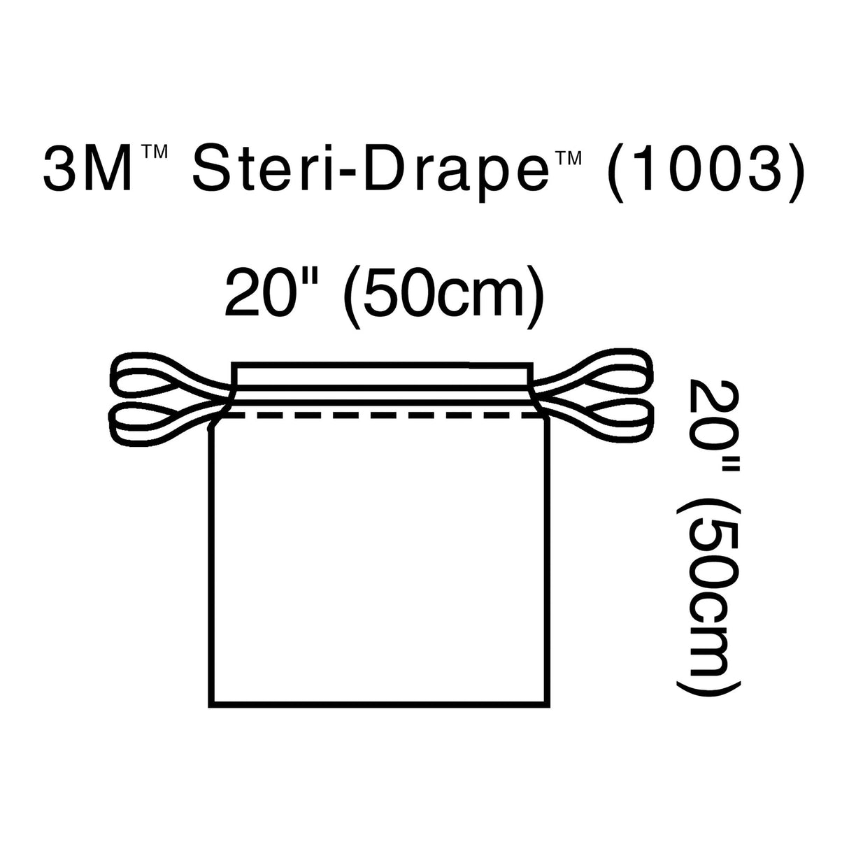 Surgical Drape 3M™ Steri-Drape™ Isolation Bag 20 W X 20 L Inch Sterile - BeHope
