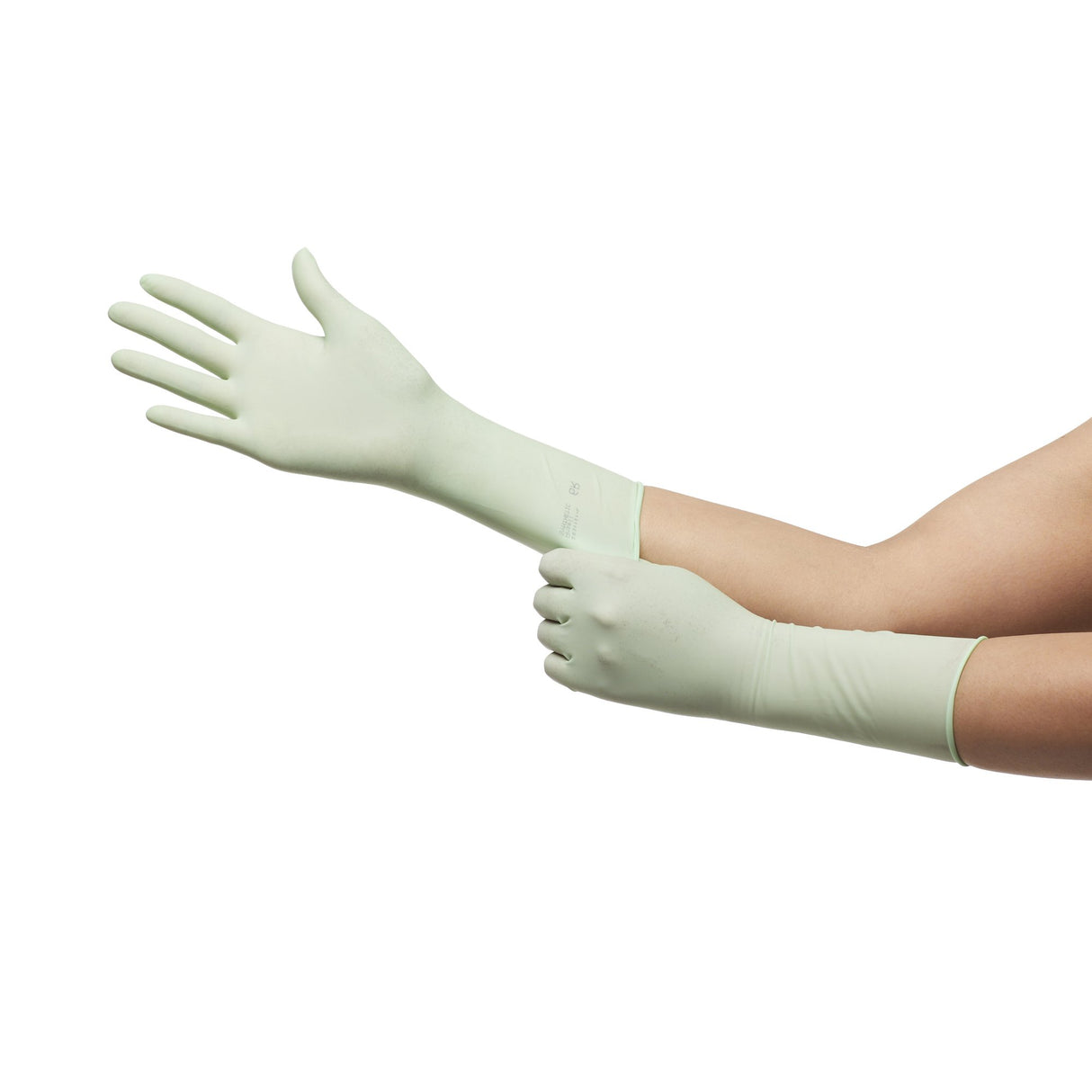 Surgical Glove McKesson Perry® Performance Plus Size 7 Sterile Polyisoprene Standard Cuff Length Smooth Green Chemo Tested - BeHope