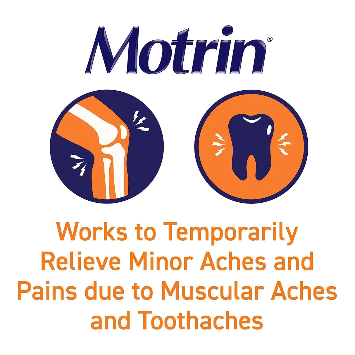 Pain Relief Motrin® IB 200 mg Strength Ibuprofen Capsule - BeHope