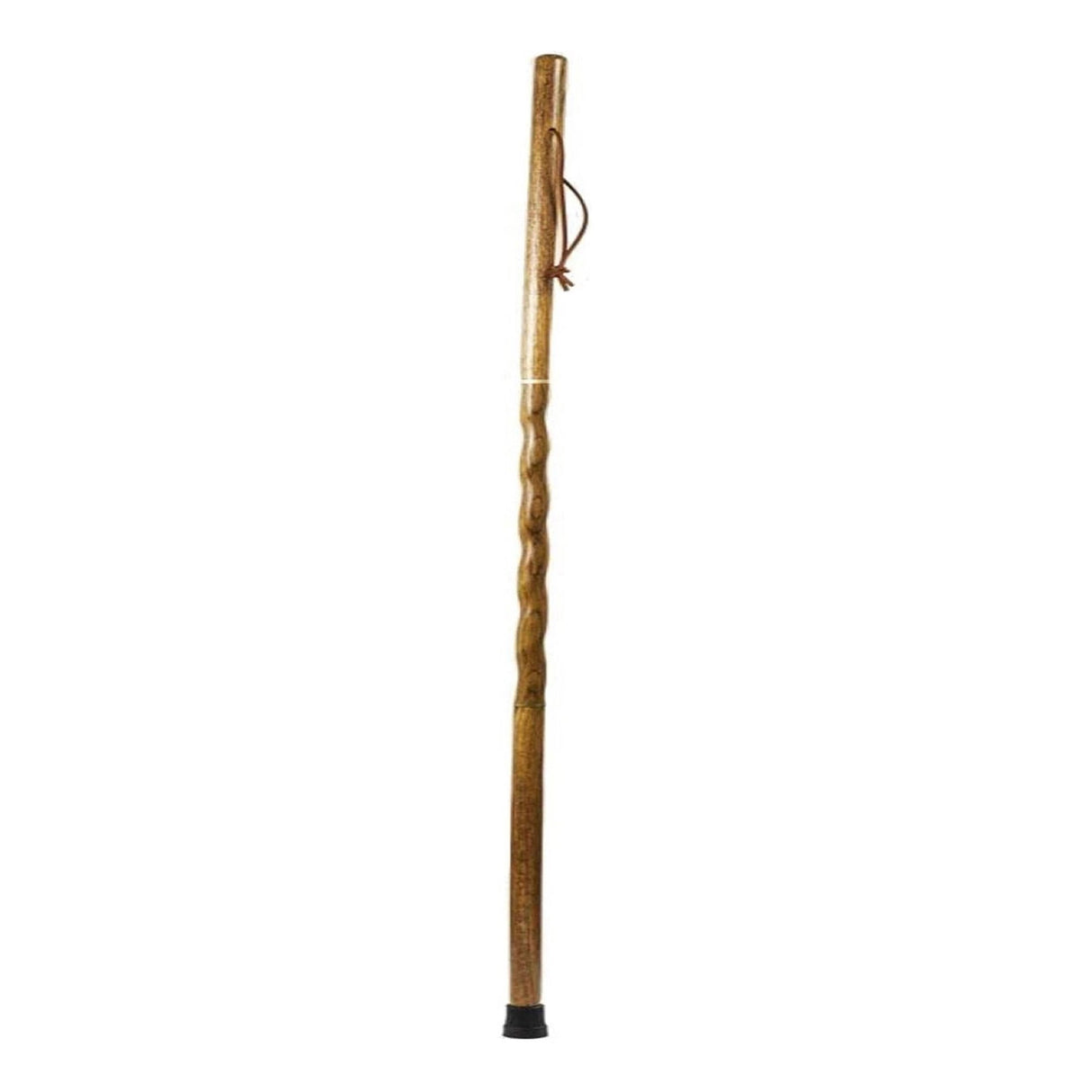 Walking Stick Brazos™ Twisted Traveler's Stick Wood 55 Inch Height Tan Oak - BeHope