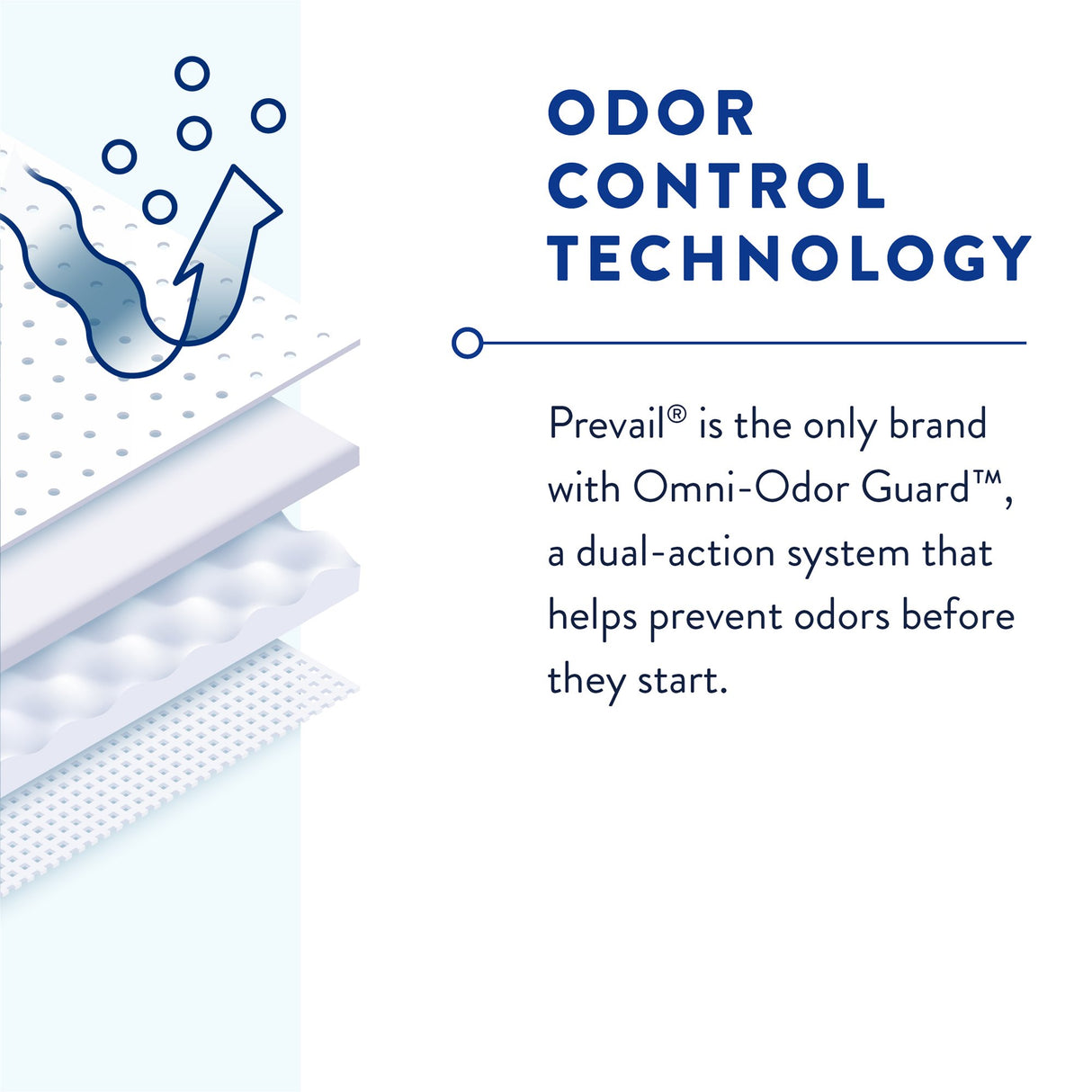 Unisex Adult Incontinence Brief Prevail® Breezers® X-Large Disposable Heavy Absorbency - BeHope