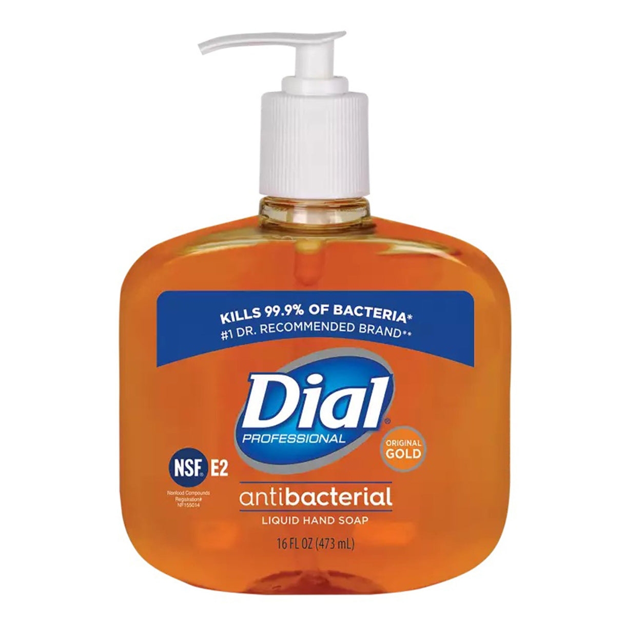 Antimicrobial Soap Dial® Gold Liquid 16 oz. Pump Bottle Scented - BeHope