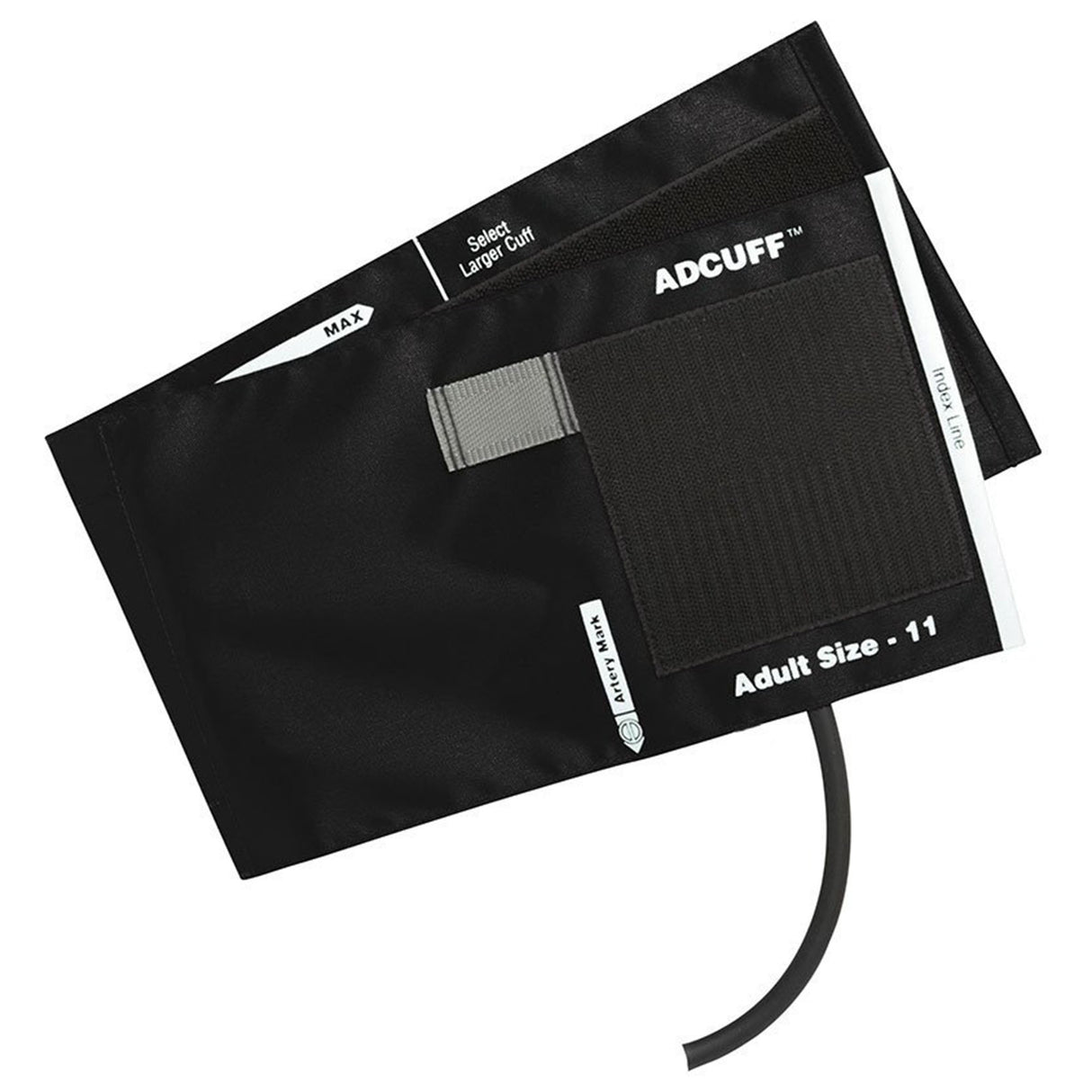 Reusable Blood Pressure Cuff Adcuff™ 23 to 40 cm Arm Nylon Cuff Adult Cuff - BeHope