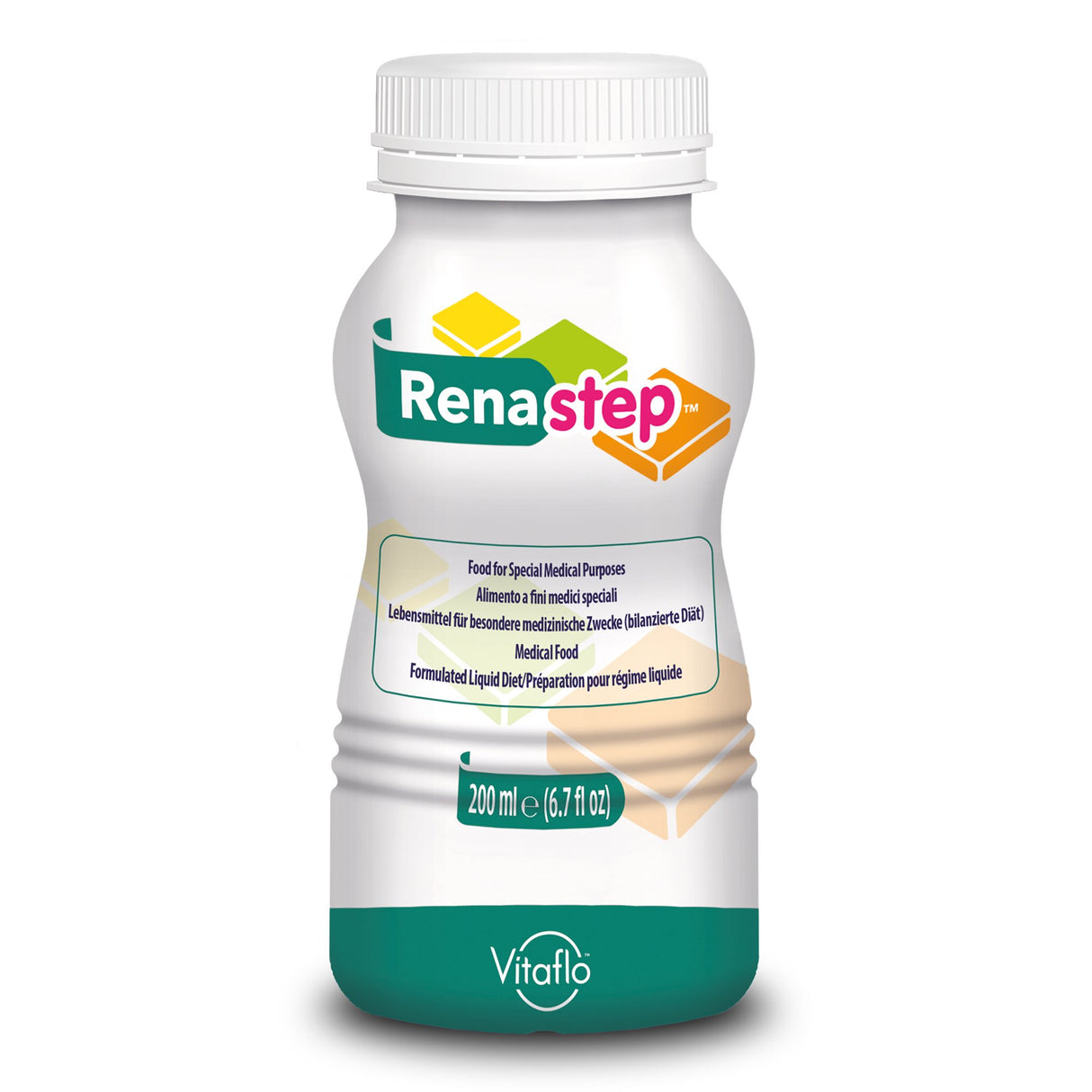 Pediatric Oral Supplement Renastep™ Vanilla Flavor 6.7 oz. Bottle Liquid Protein Kidney Disease - BeHope