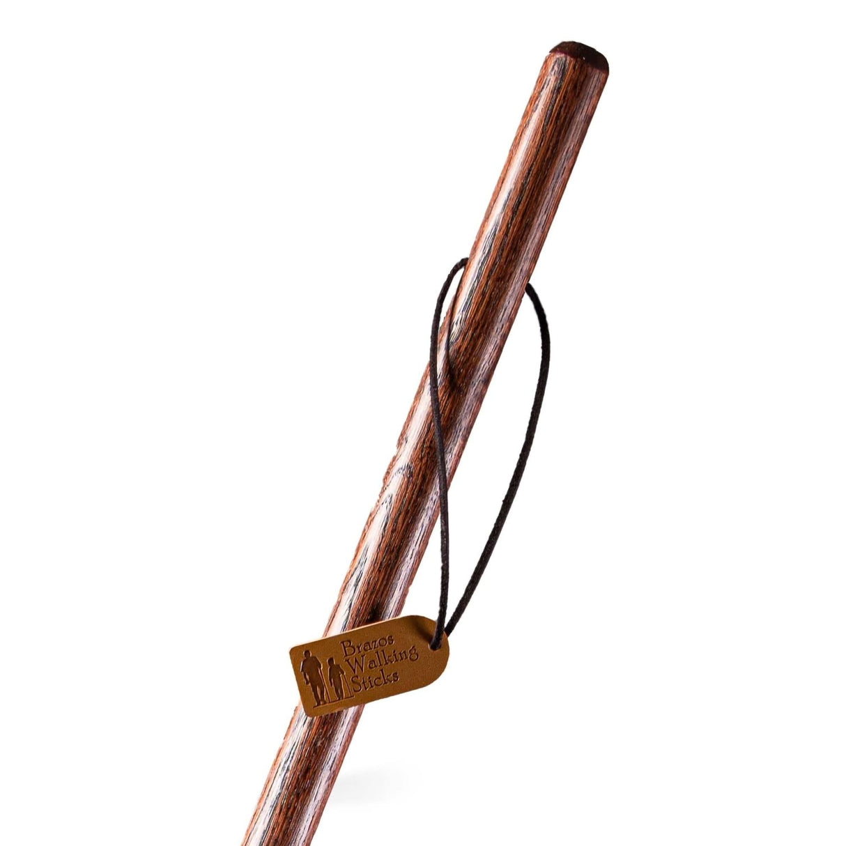 Walking Stick Brazos™ Twisted Trekker Wood 55 Inch Height Red Oak - BeHope