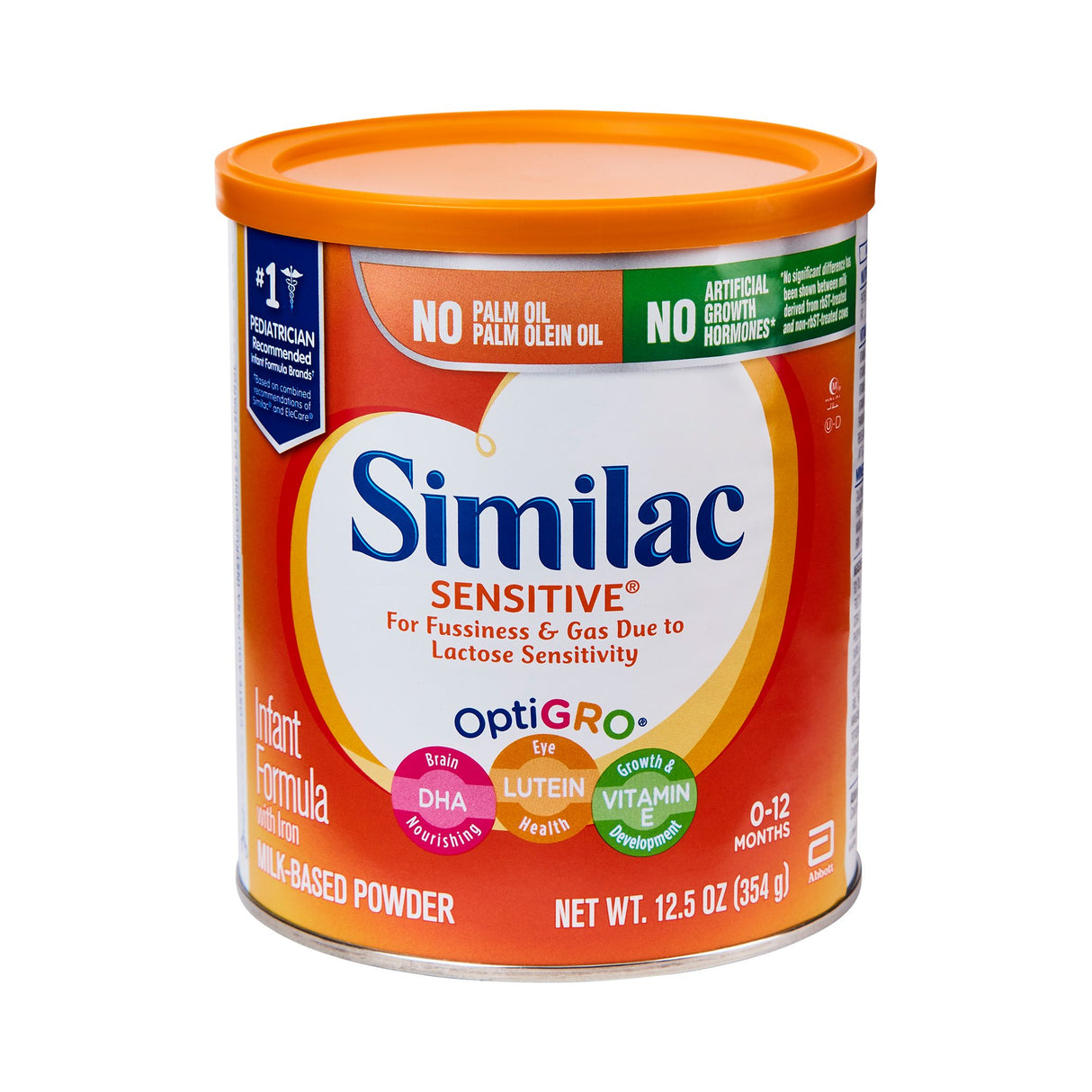 Infant Formula Similac Sensitive® Unflavored 12.5 oz. Can Powder Iron Lactose Sensitivity - BeHope