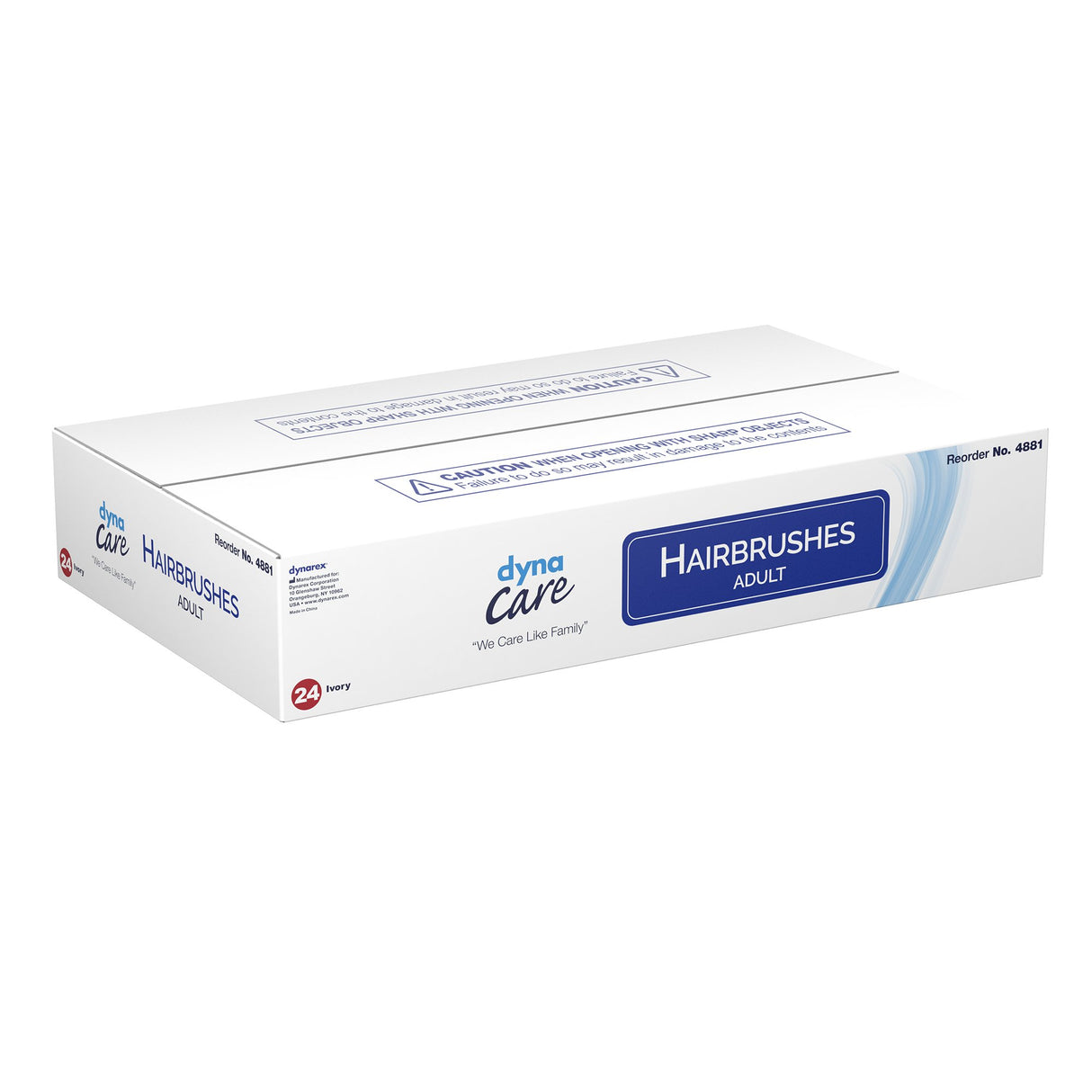 Hairbrush dyna Care Nylon Bristles 9 Inch - BeHope