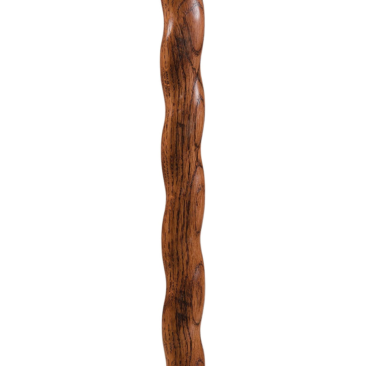 T-Handle Cane Brazos™ Twisted Wood 37 Inch Height Red Oak - BeHope