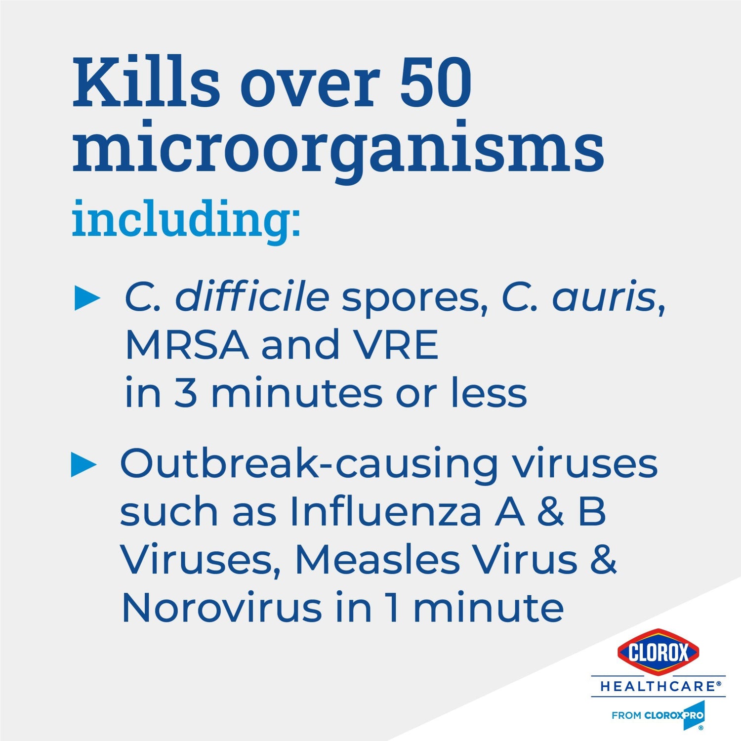 Surface Disinfectant Cleaner Refill Clorox Healthcare® Bleach Germicidal Manual Pour Liquid 1 gal. Jug Fruity Floral Bleach Scent NonSterile - BeHope