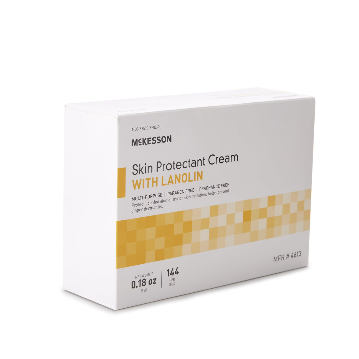 Skin Protectant Mckesson 5 Gram Individual Packet Unscented Cream - BeHope