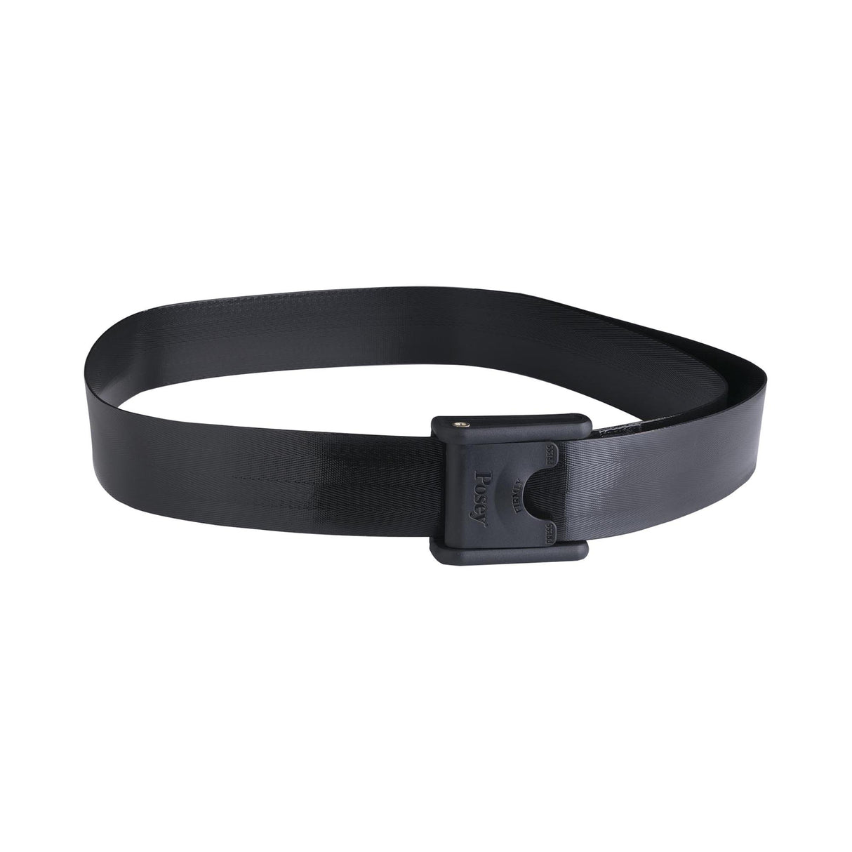 Gait Belt Posey® EZ Clean 60 Inch Length Black Polyurethane Coated Webbing - BeHope
