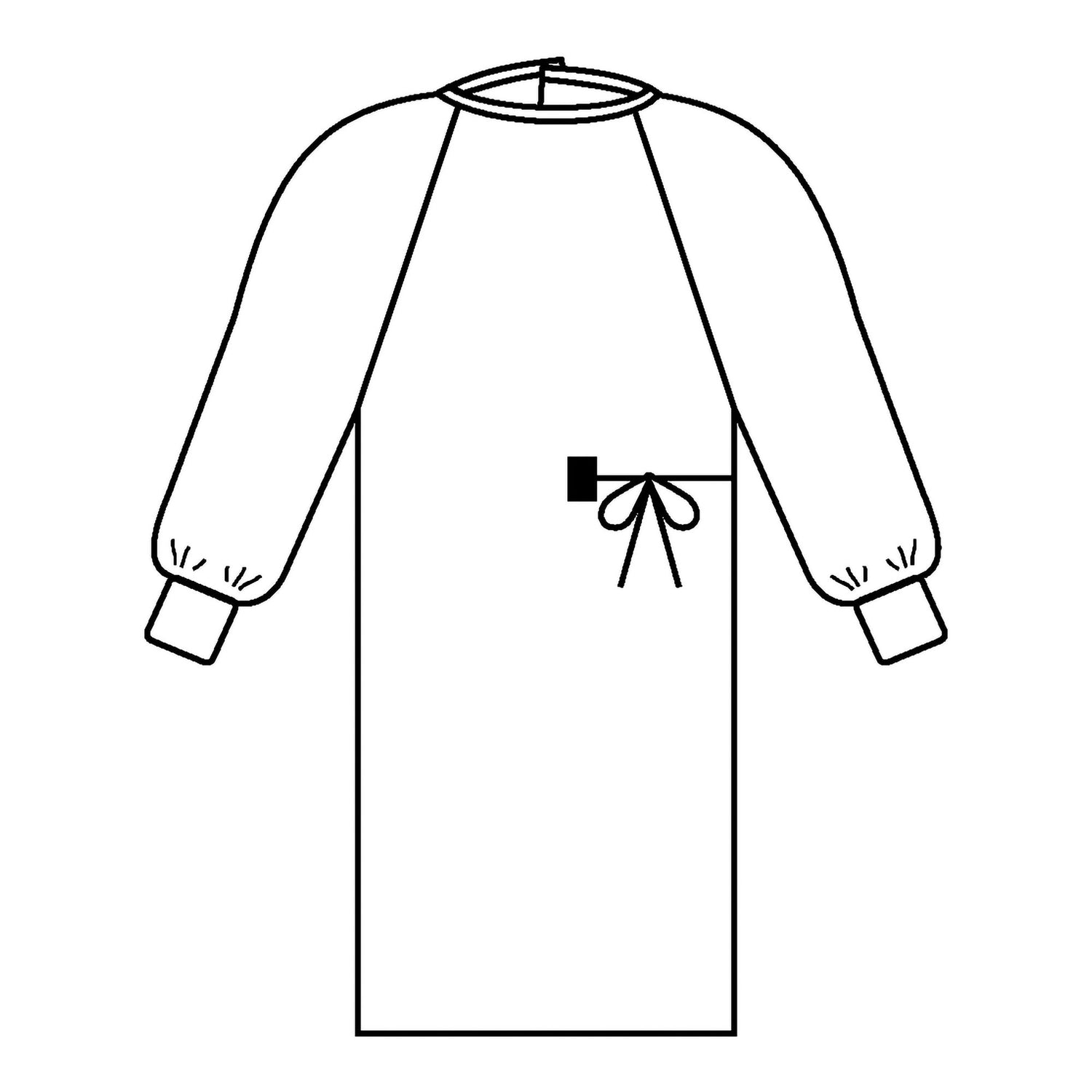 Non-Reinforced Surgical Gown with Towel Evolution 4 X-Large Blue Sterile Disposable - BeHope