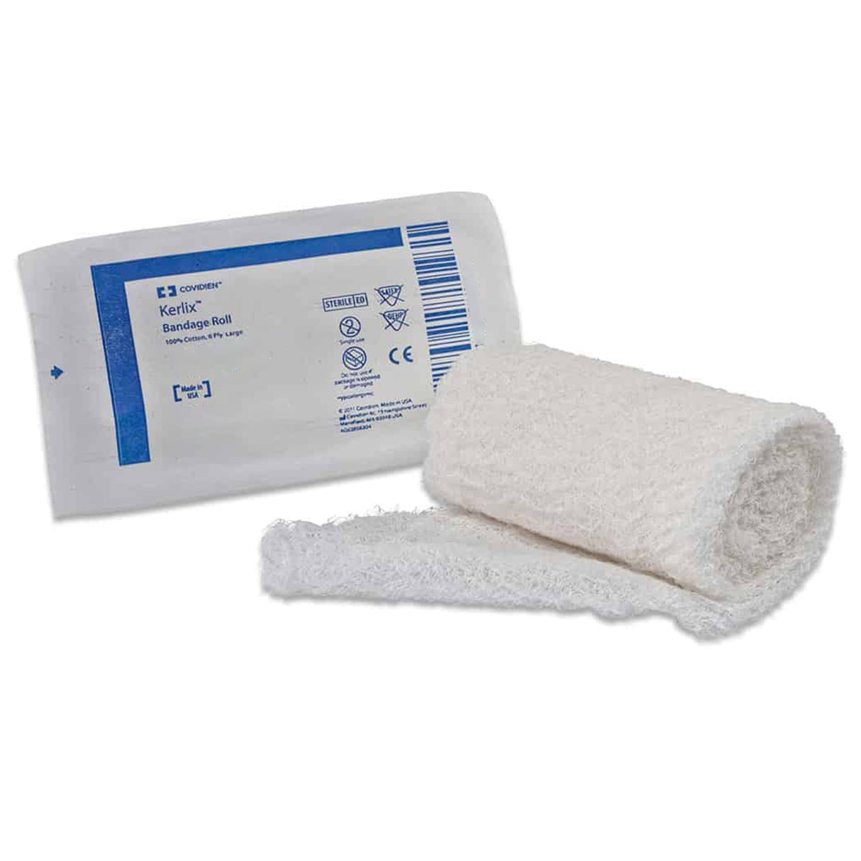 Fluff Bandage Roll Kerlix™ 3-4/10 Inch X 3-6/10 Yard 6-Ply NonSterile 96 per Pack - BeHope