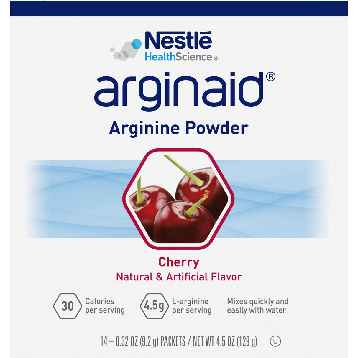 Oral Supplement Arginaid® Cherry Flavor Powder 0.32 oz. Individual Packet - BeHope