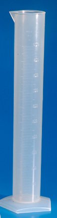 Graduated Cylinder Pentagonal Base Polypropylene 1,000 mL (32 oz.) - BeHope