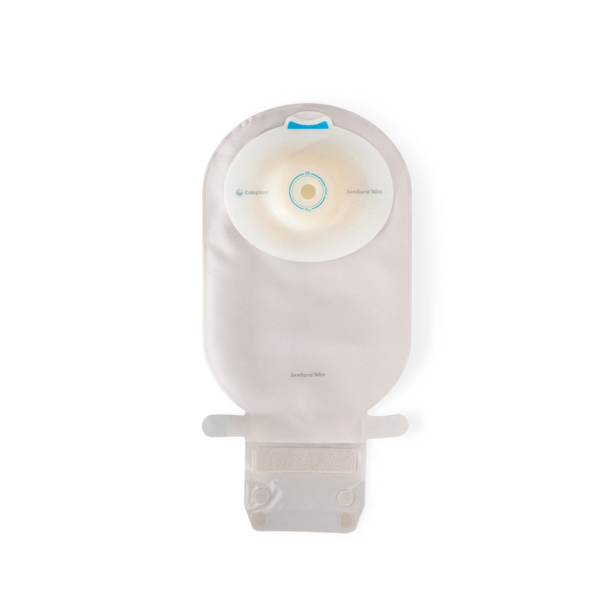 Ostomy Pouch SenSura® Mio Convex One-Piece System 11 Inch Length, Maxi Deep Convex, Trim to Fit 3/8 to 7/8 Inch Stoma Drainable - BeHope