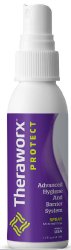 Rinse-Free Skin Cleanser with Silver Theraworx® Protect Advanced Hygiene and Barrier System Liquid 1.7 oz. Pump Bottle Lavender Scent - BeHope