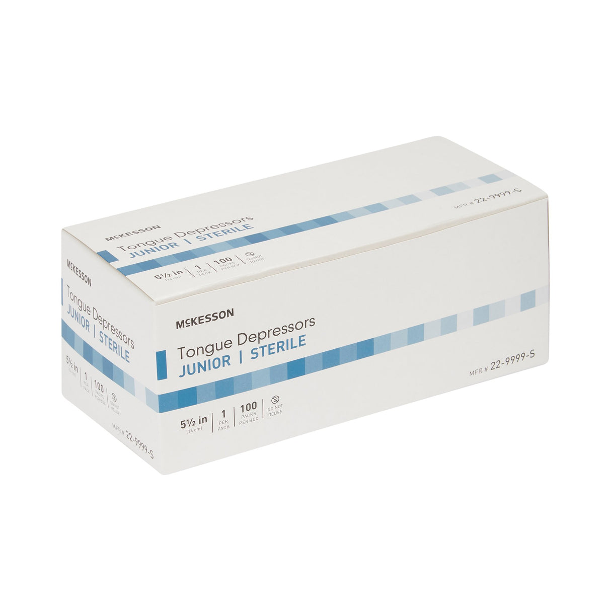 Tongue Depressor McKesson 5-1/2 Inch Length Wood Junior - BeHope