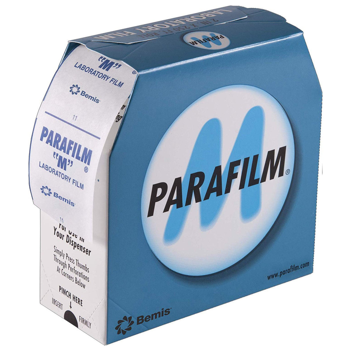 Parafilm® M Laboratory Wrapping Film 2 Inch X 250 Foot, Clear For Covering and Shielding Products from Moisture while Allowing Gas Permeability - BeHope
