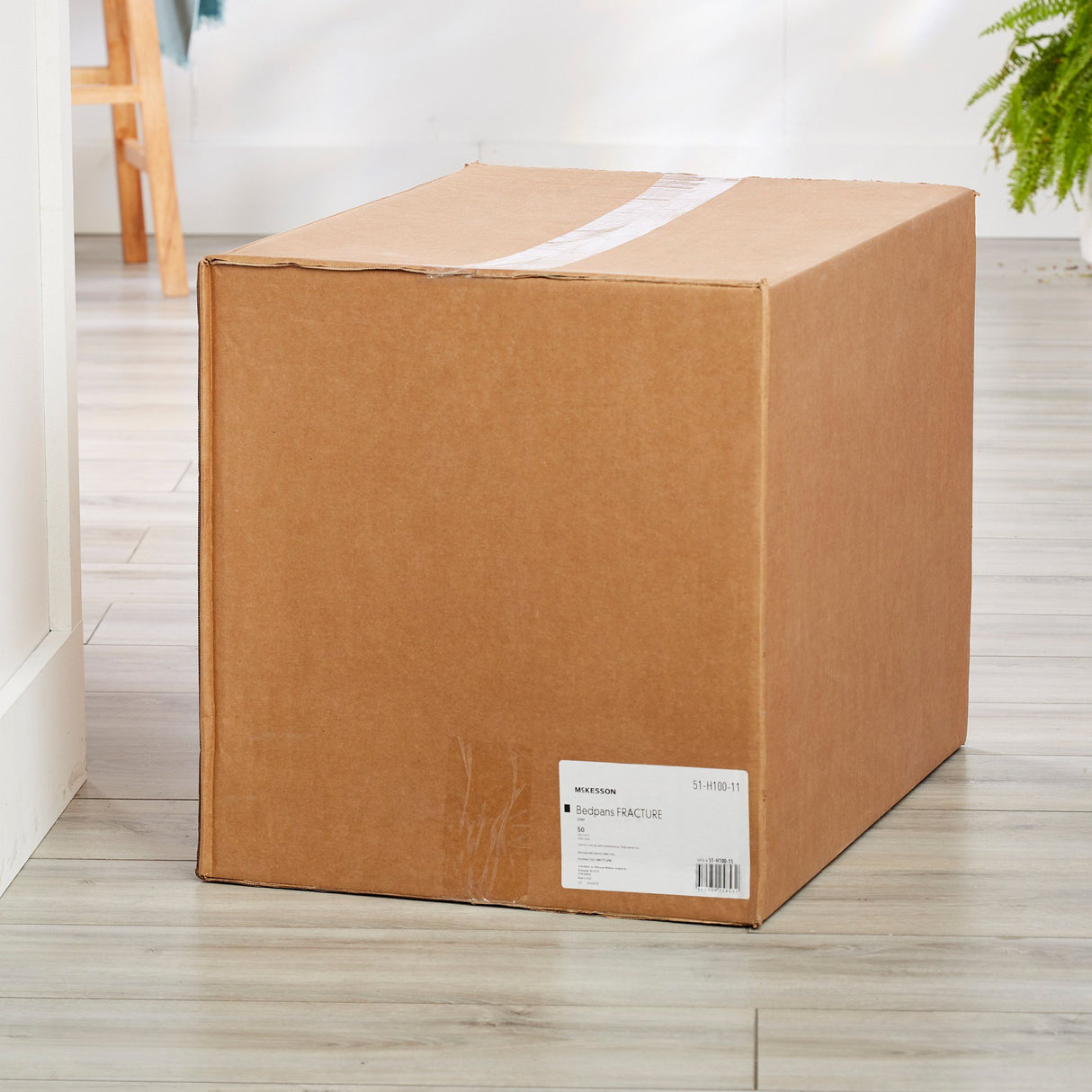 Fracture Bedpan McKesson Gray 34 oz. / 1006 mL - BeHope