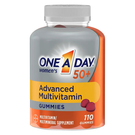 Multivitamin Supplement One A Day® Women's 50+ Gummy 110 per Bottle - BeHope