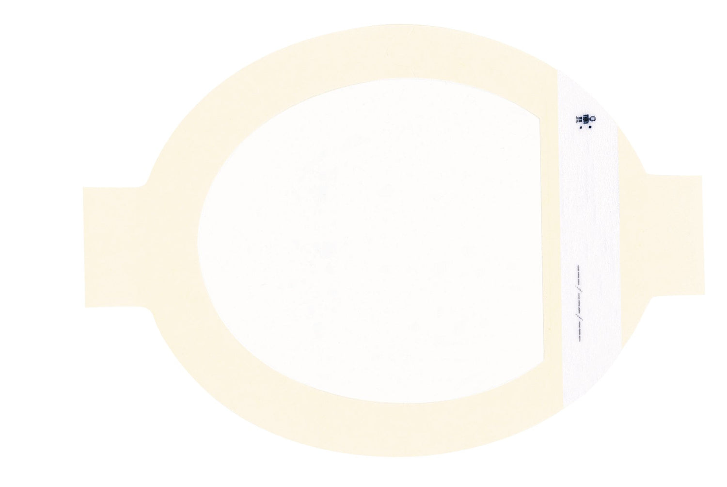 Transparent Film Dressing 3M™ Tegaderm™ HP 4 X 4-1/2 Inch Frame Style Delivery Oval Sterile - BeHope