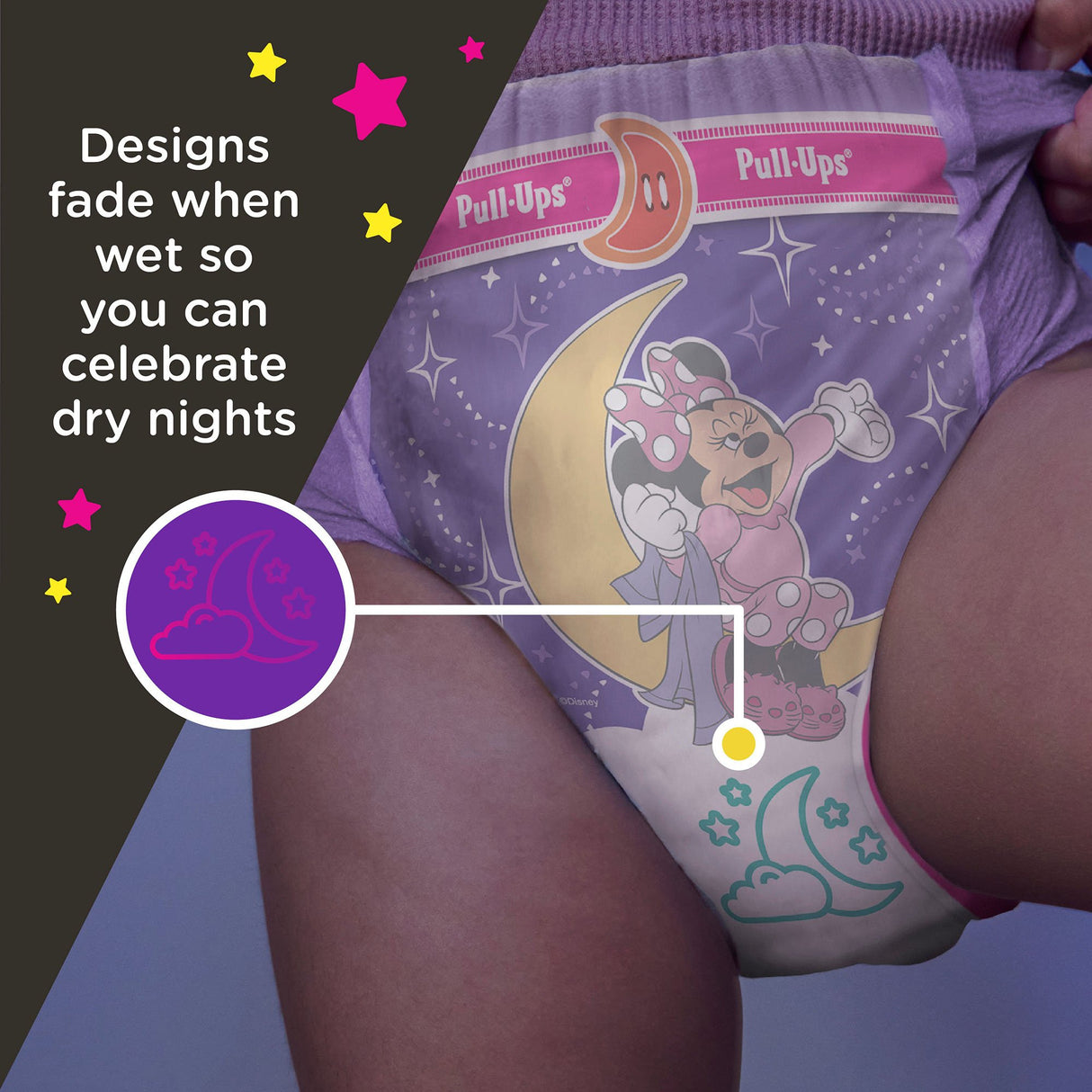 Female Toddler Training Pants Pull-Ups Night-Time Size 3T to 4T Disposable Heavy Absorbency - BeHope