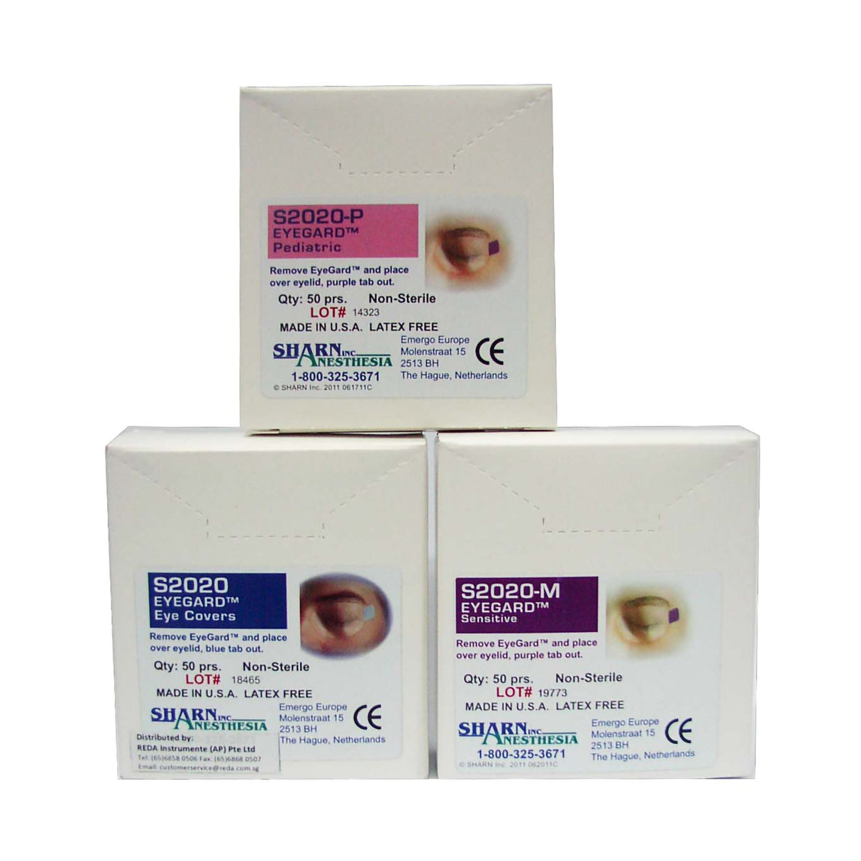 Eye Closure Cover EyeGard® Sensitive Tabs - BeHope
