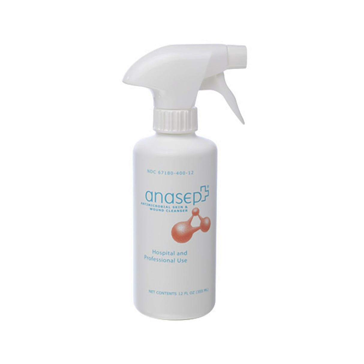 Wound Cleanser Anasept® 12 oz. Spray Bottle NonSterile Antimicrobial - BeHope