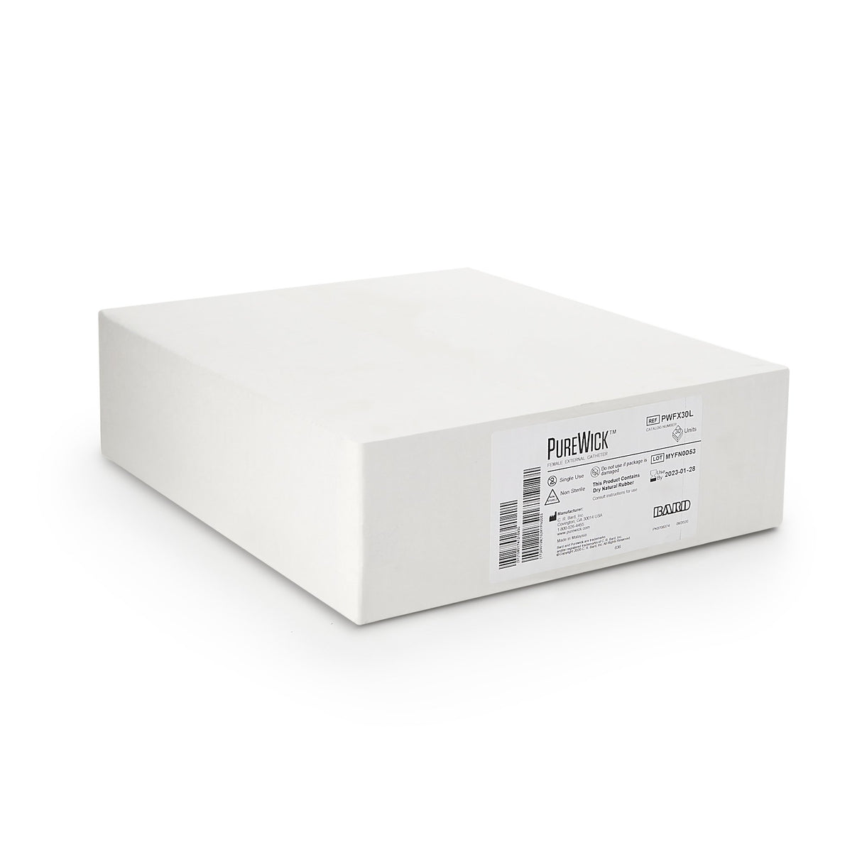 Female External Catheter PureWick™ 10 L X1.5 W Inch - BeHope