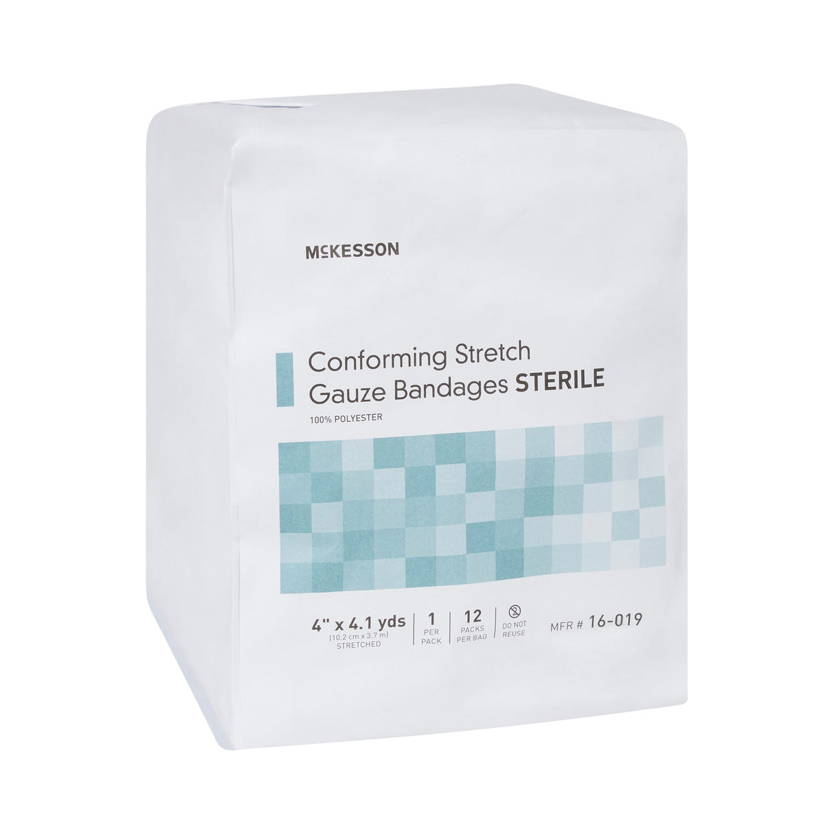 Conforming Bandage McKesson 4 Inch X 4-1/10 Yard Sterile 1 per Pack - BeHope