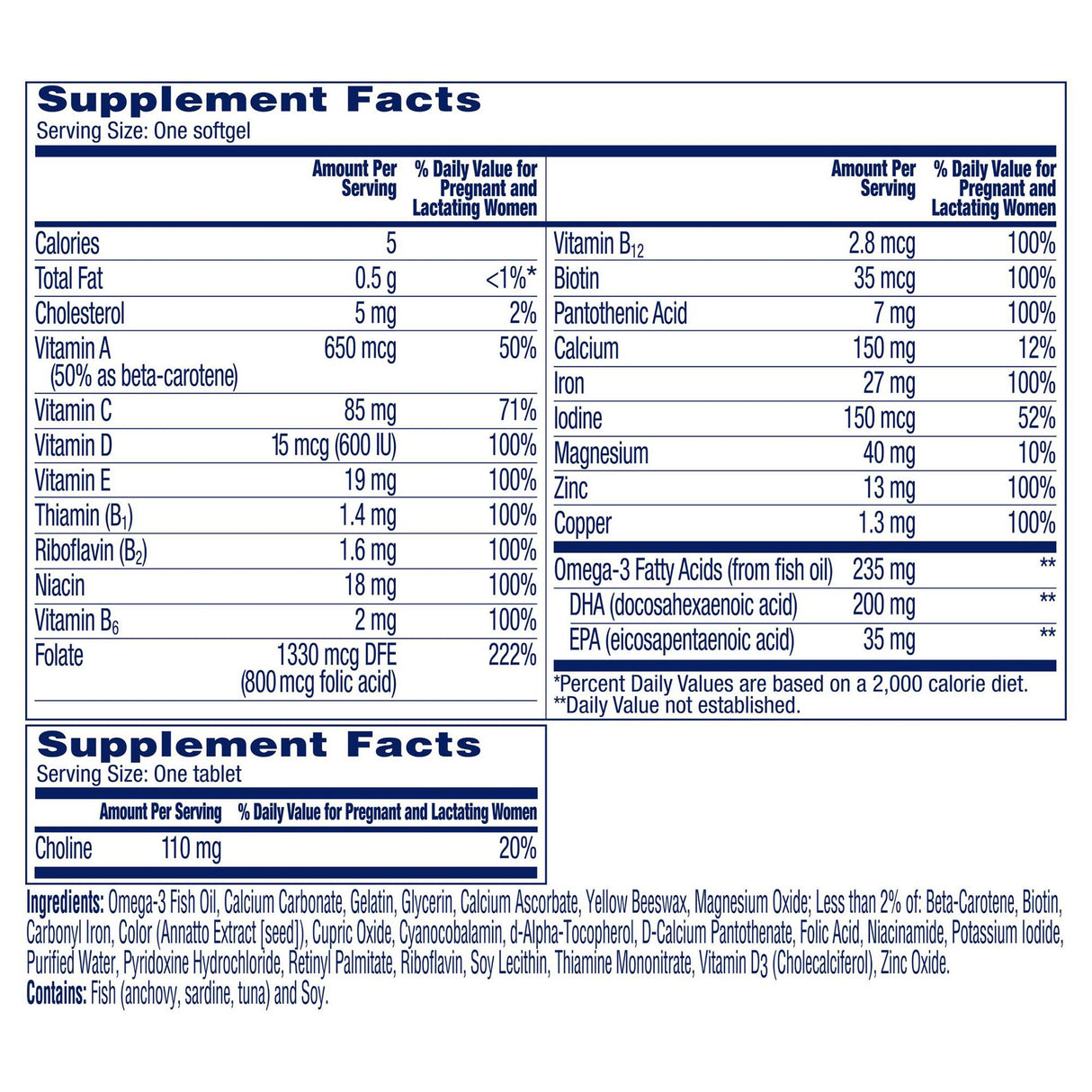 Prenatal Vitamin Supplement One A Day® Softgel 60 per Bottle - BeHope