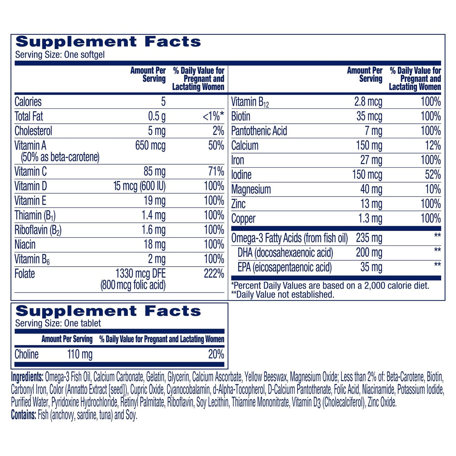 Prenatal Vitamin Supplement One A Day® Softgel 60 per Bottle - BeHope