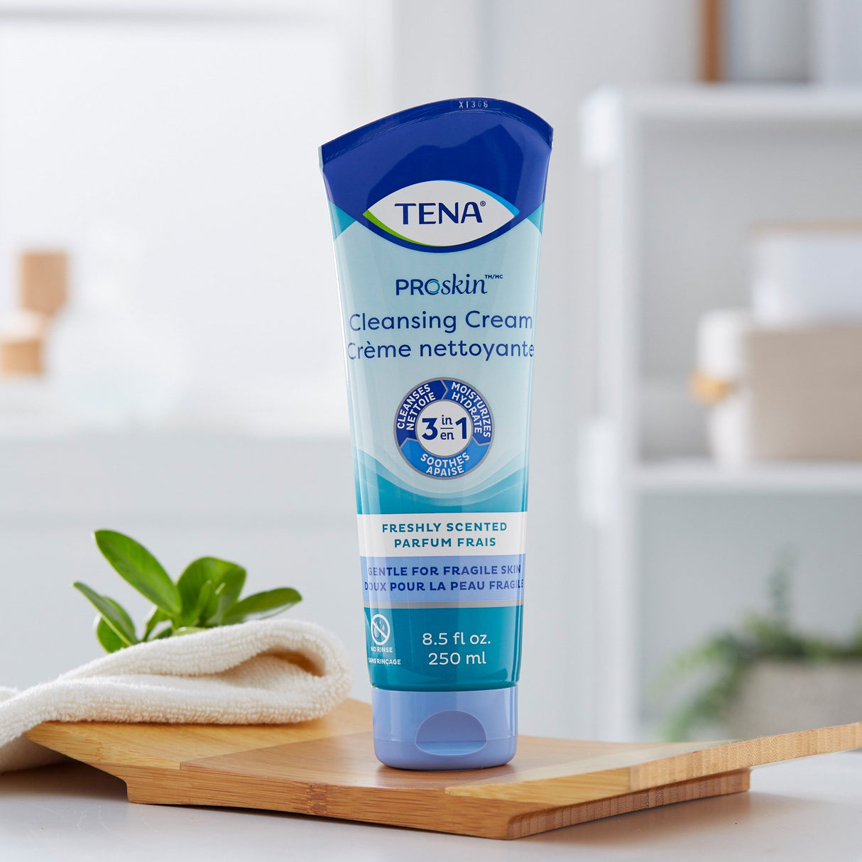 Rinse-Free Body Wash TENA® ProSkin™ Cleansing Cream Cream 8.5 oz. Tube Mild Scent - BeHope