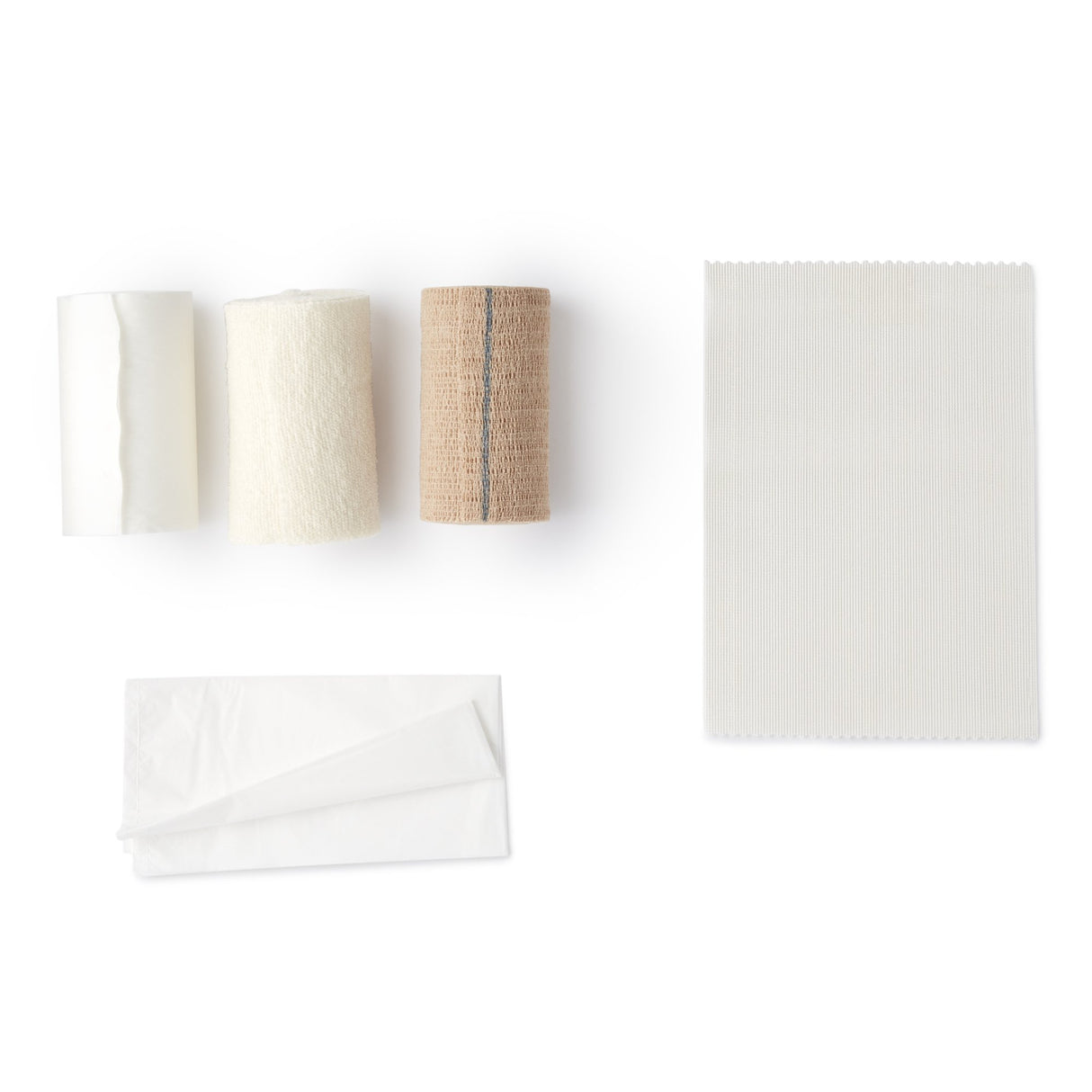 3 Layer Compression Bandage System Profore Lite Self-Adherent / Tape Closure Tan / White NonSterile Low Compression - BeHope