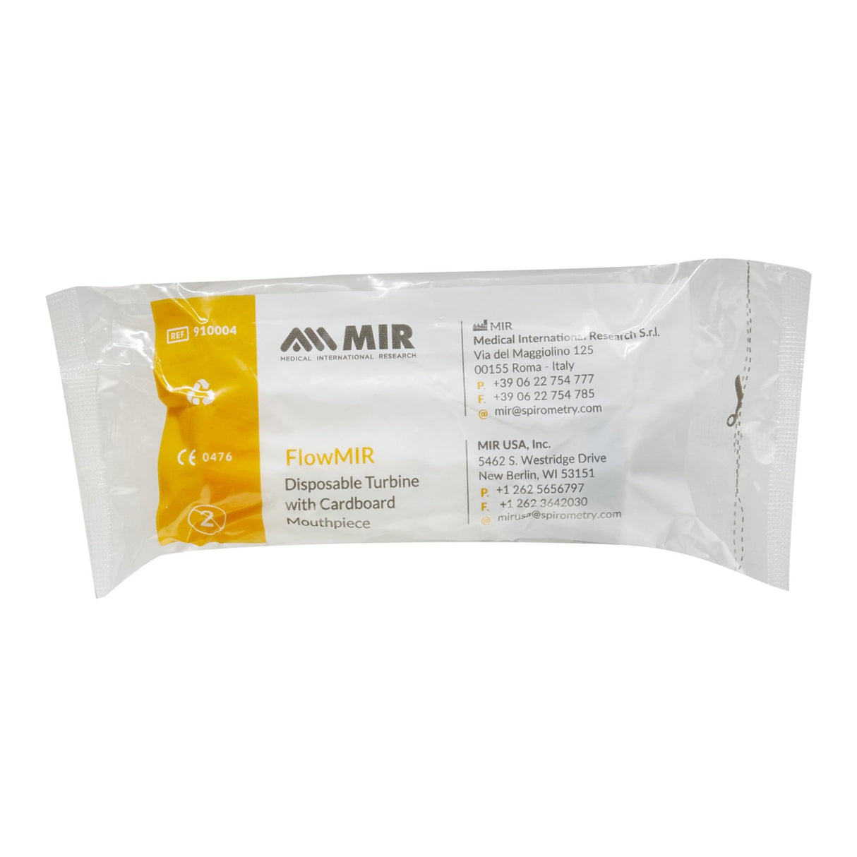 Disposable Turbine FlowMIR - BeHope