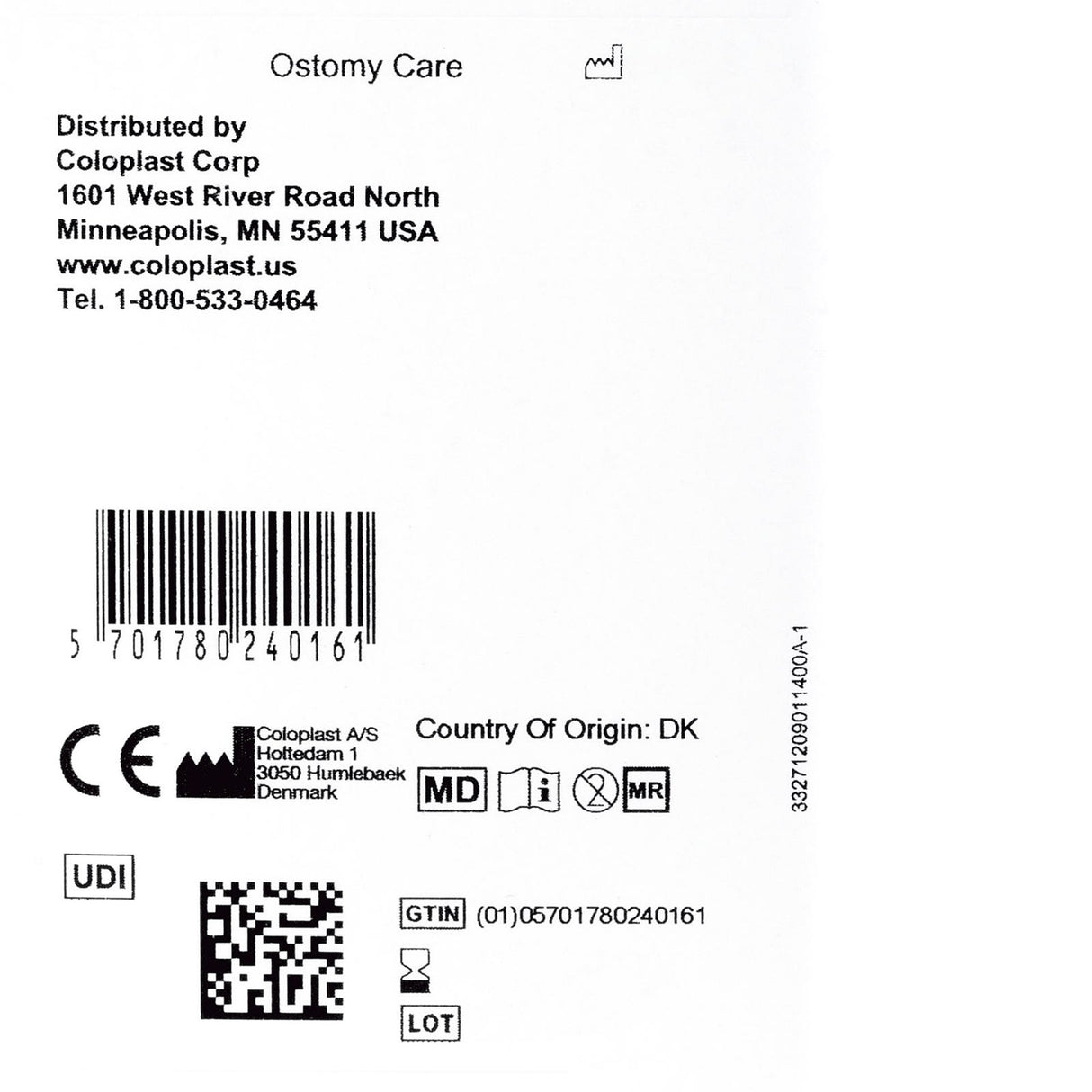 Ostomy Seal Brava® Convex, Starter Hole 3/4 Inch (20mm) - BeHope