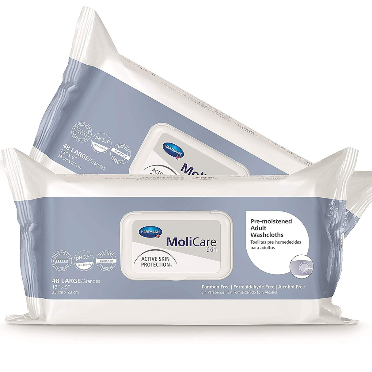 Personal Cleansing Wipe MoliCare® Skin Soft Pack Scented 50 Count - BeHope