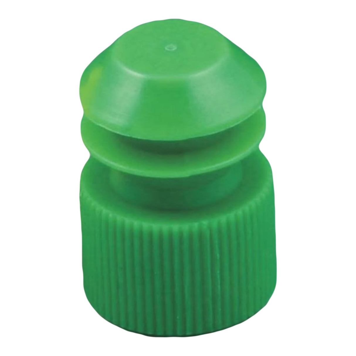 McKesson Tube Closure Polyethylene Flanged Plug Cap Green 13 mm For Use with 13 mm Blood Drawing Tubes, Glass Test Tubes, Plastic Culture Tubes NonSterile - BeHope
