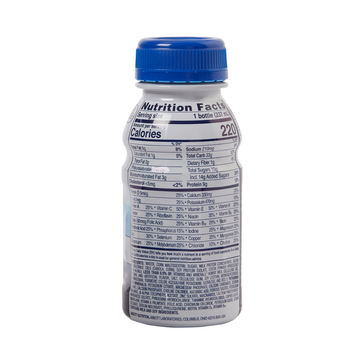 Oral Supplement Ensure® Original Shake Milk Chocolate Flavor Liquid 8 oz. Bottle - BeHope