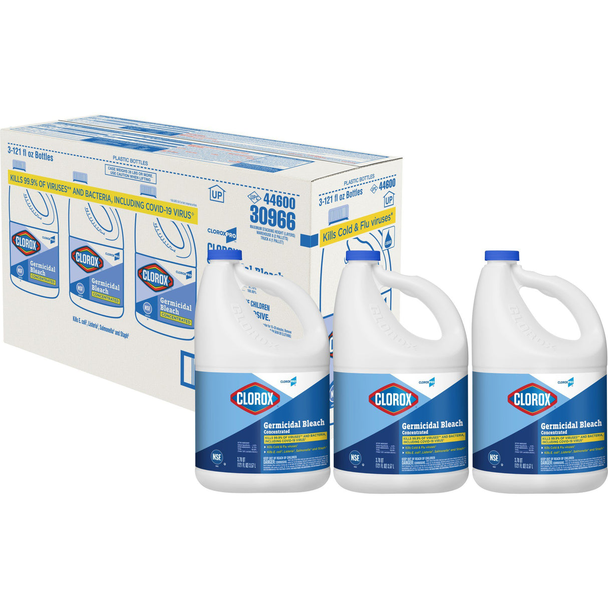 Bleach CloroxPro™ Clorox® Germicidal Manual Pour Liquid Concentrate 121 oz. Jug Chlorine Scent NonSterile - BeHope