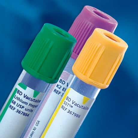 BD Vacutainer® Venous Blood Collection Tube Lithium Heparin Additive 6 mL BD Hemogard™ Closure Plastic Tube - BeHope
